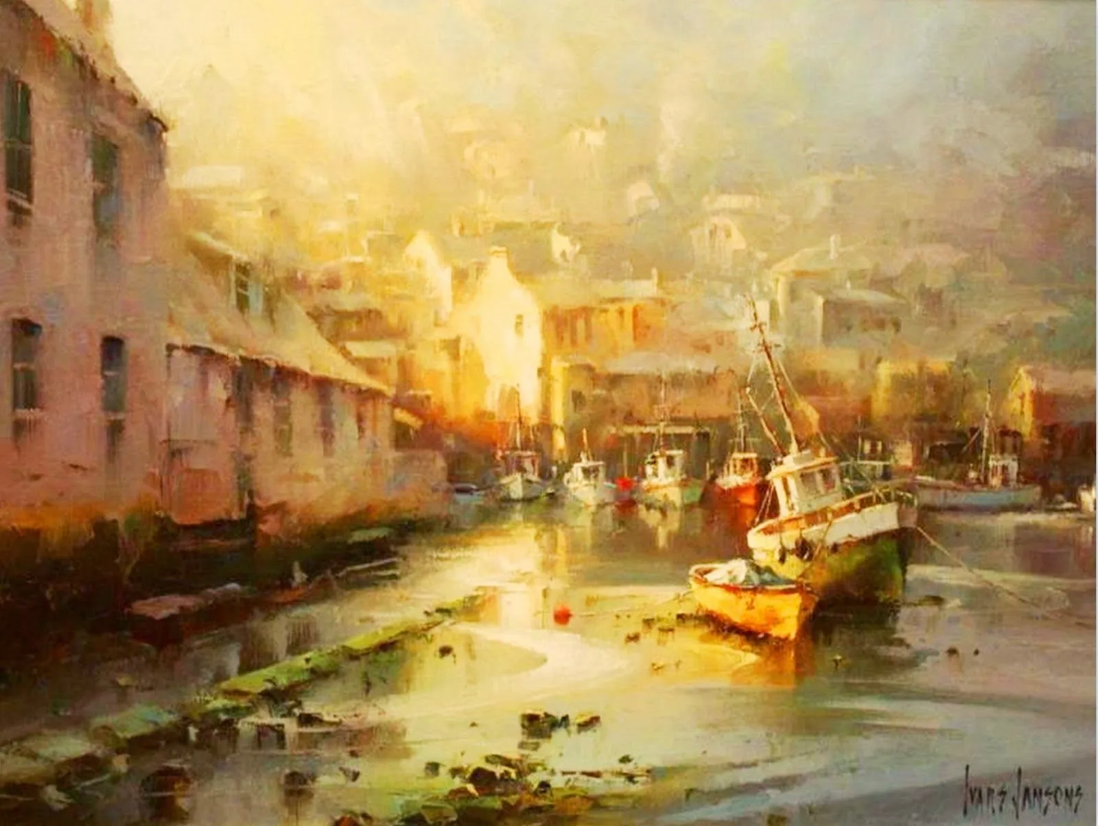 Cuadros de Paisajes Impresionismo al Óleo, Ivars Jansons, Letonia ...