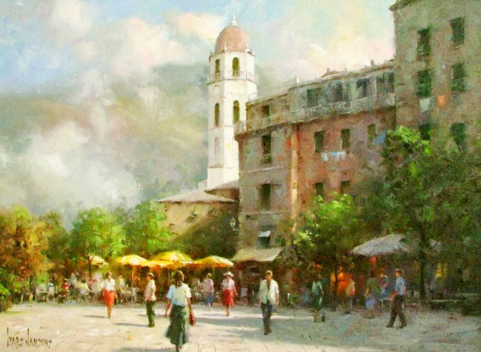 Cuadros de Paisajes Impresionismo al Óleo, Ivars Jansons, Letonia ... Cuadros de Paisajes Impresionismo al Óleo, Ivars Jansons, Letonia ...