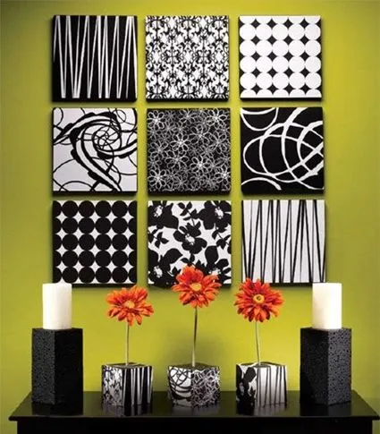Como hacer cuadros decorativos para sala - Imagui Como hacer cuadros decorativos para sala - Imagui