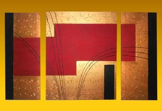 cuadros tripticos abstracto texturado 03 Pablo Bongiovanni ... cuadros tripticos abstracto texturado 03 Pablo Bongiovanni ...