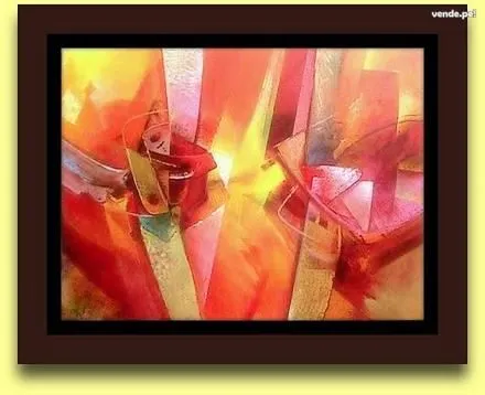 cuadros+al+oleo+abstractos+modernos+para+sala+y+comedor+lima+lima+ ...