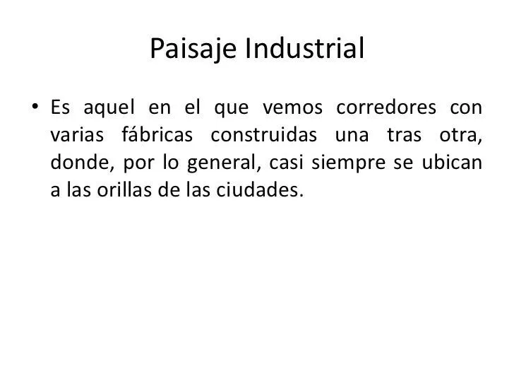 Cualidades visuales del paisaje