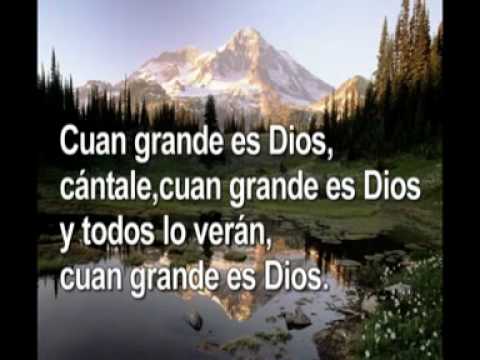 Cuan grande es Dios Hillsong - YouTube