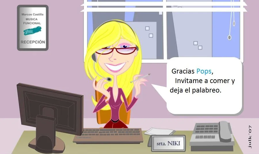 El Cuartico del Pops: Feliz día secretaria. El Cuartico del Pops: Feliz día secretaria.