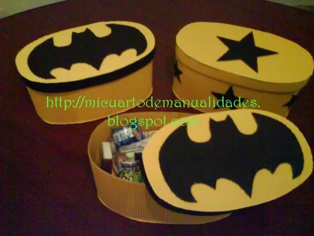Mi cuarto de manualidades * Esther *: Bati - Cajas dulceros Mi cuarto de manualidades * Esther *: Bati - Cajas dulceros