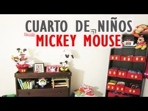 Cuarto de niños: Mickey Mouse (Vlog #21) - YouTube