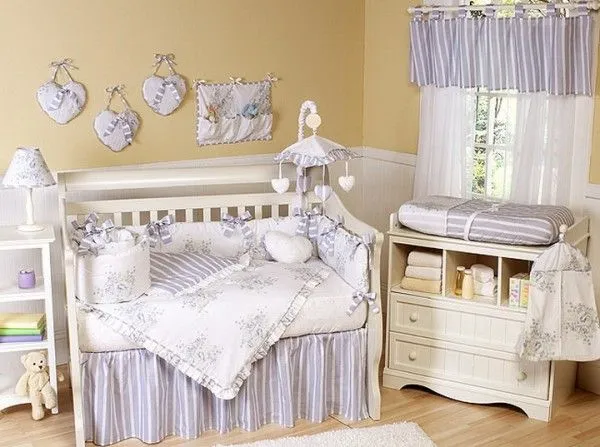 Cuartos de bebés al estilo Shabby Chic - Casa y Color Cuartos de bebés al estilo Shabby Chic - Casa y Color