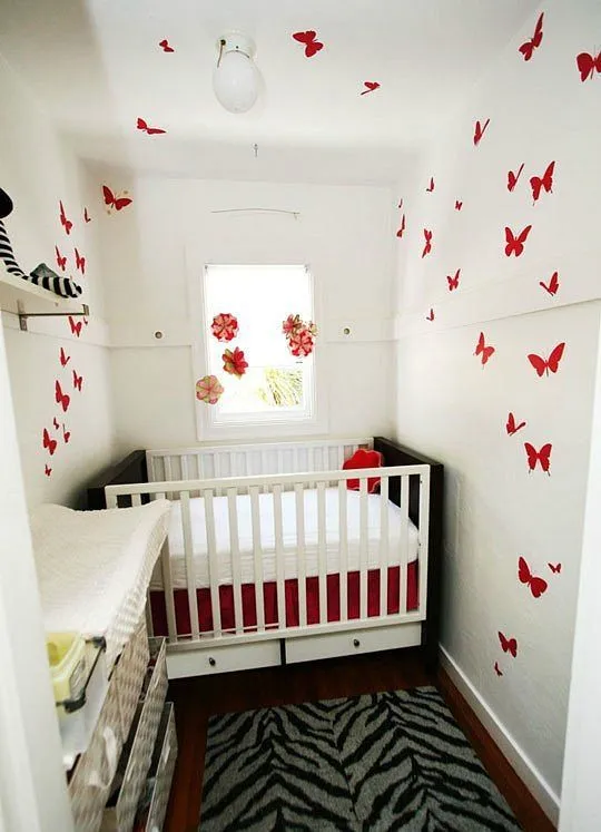 10 Habitaciones decoradas con mariposas | DECORACIÓN BEBÉS