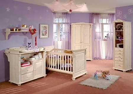 Cuartos decorados para niña