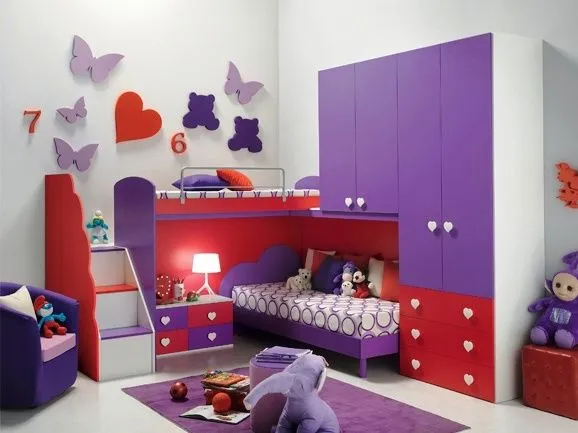CUARTOS DE NIÑA EN ROSA Y LILA | DORMITORIOS CON ESTILO CUARTOS DE NIÑA EN ROSA Y LILA | DORMITORIOS CON ESTILO