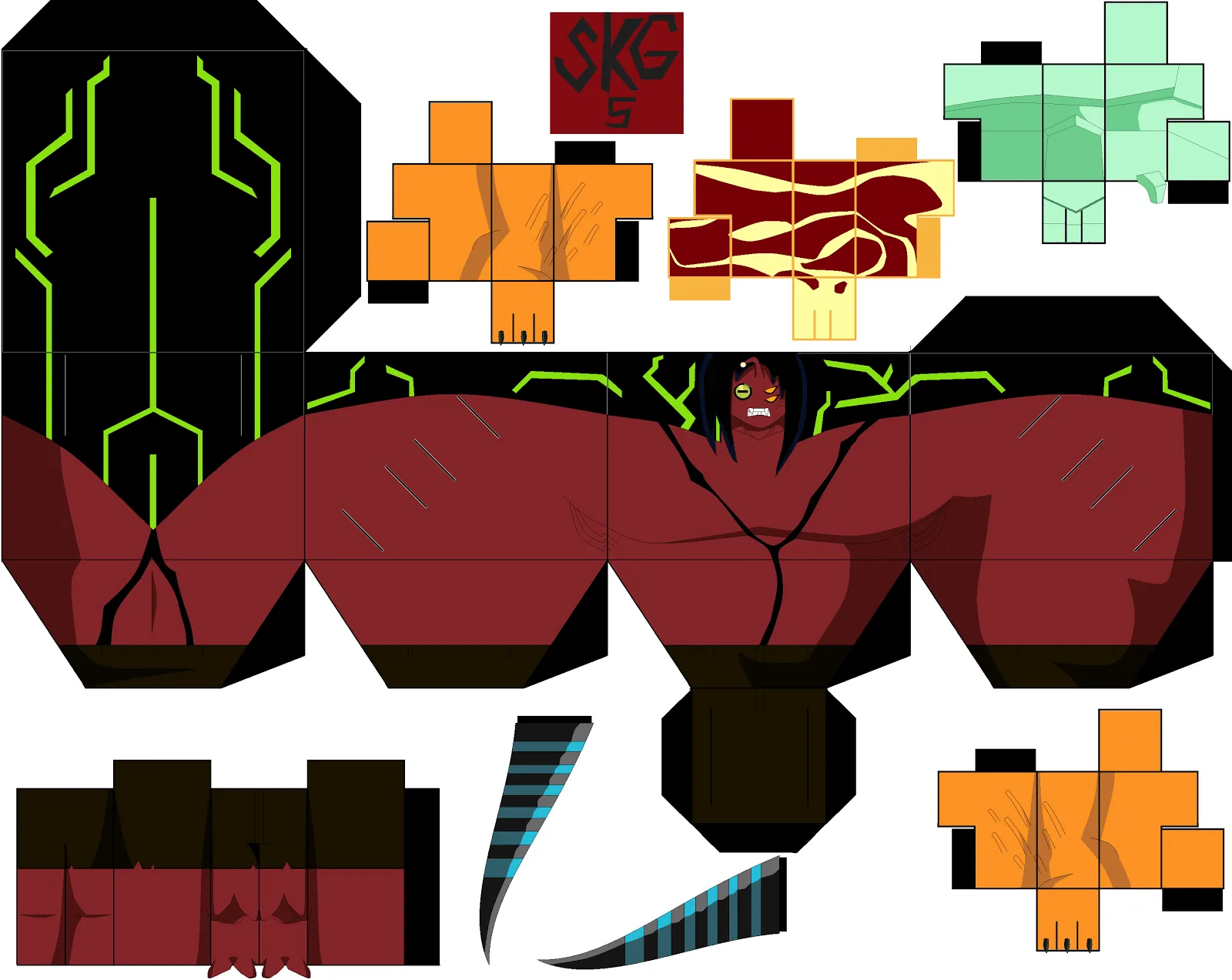 De cubeecraft y algo más: Cubeecraft Ben 10