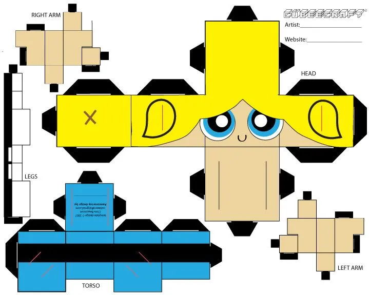 deviantART: More Like CUBEECRAFT CALAMARDO SPONGEBOB by vaniakorn5