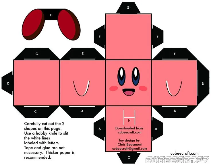 Cubeecrafts (Muñecos de papel para armar) - Taringa! | pokemon ... Cubeecrafts (Muñecos de papel para armar) - Taringa! | pokemon ...