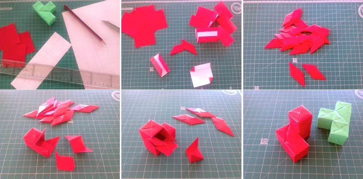 Cómo hacer el cubo Soma con papel | Blog de Matemáticas Cómo hacer el cubo Soma con papel | Blog de Matemáticas