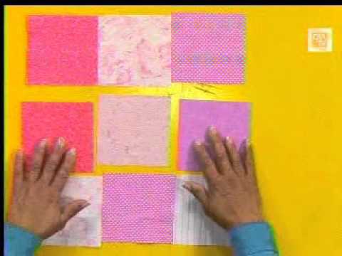 Cubre Cama para bebe en PATCHWORK - YouTube