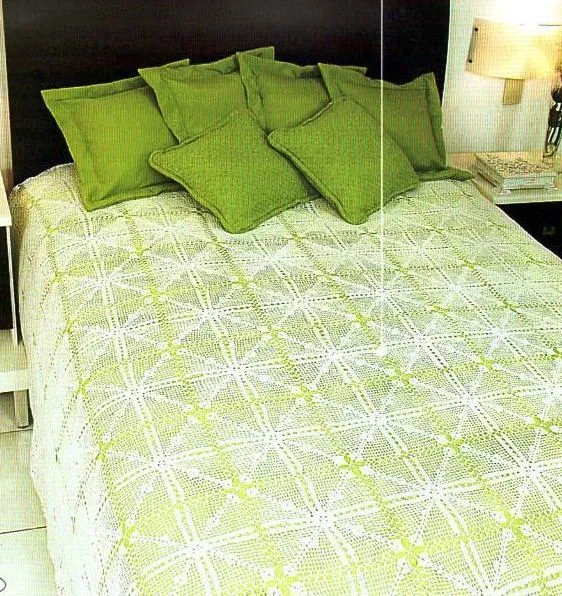 Cubrecama tejido a crochet paso a paso - Imagui Cubrecama tejido a crochet paso a paso - Imagui