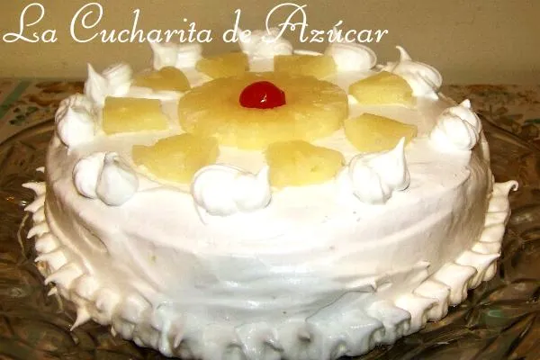 La cucharita de azúcar: Torta Tres Leches de Piña con Merengue ... La cucharita de azúcar: Torta Tres Leches de Piña con Merengue ...