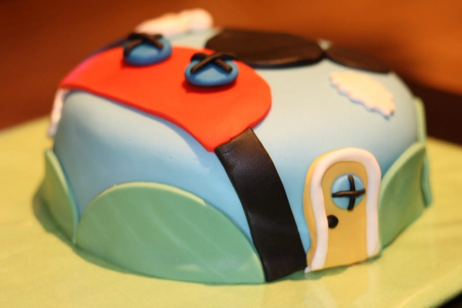 Cucharita de Palo: TARTA FONDANT MICKEY MOUSE
