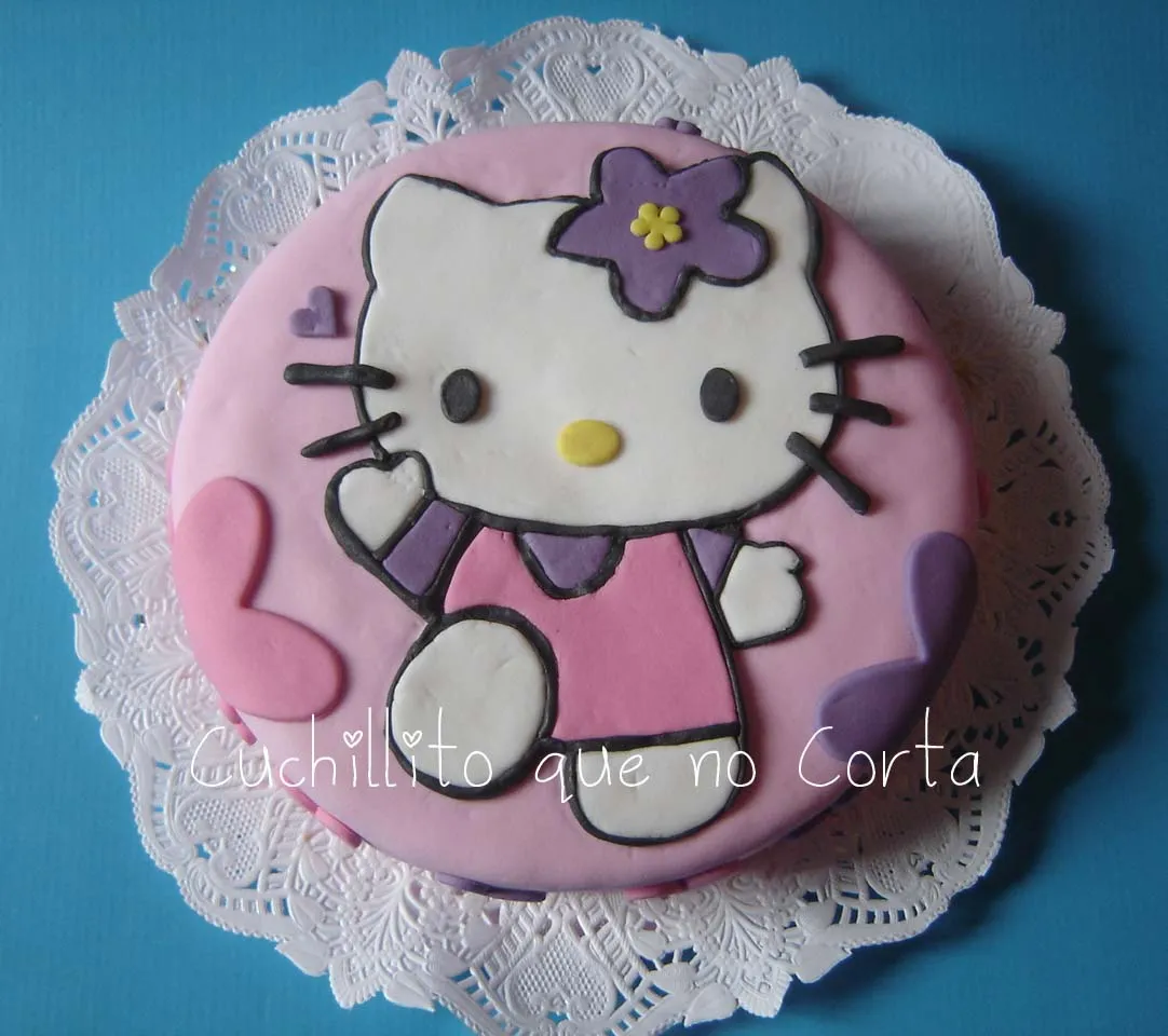 Cuchillito Que No Corta: Torta Hello Kitty Cuchillito Que No Corta: Torta Hello Kitty
