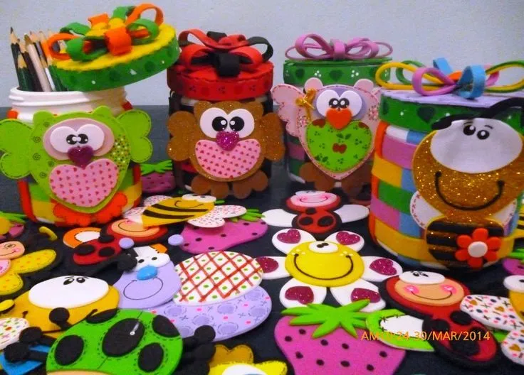 CUCHITURAS MANUALIDADES: Envases multiusos cuchi | Foam crafts ... CUCHITURAS MANUALIDADES: Envases multiusos cuchi | Foam crafts ...