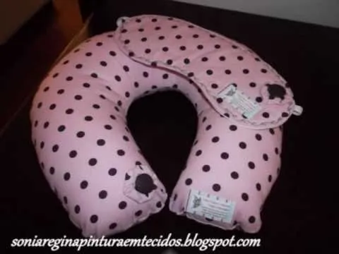Cuello almohada paso a paso - Sonia Regina-tela Pintura - YouTube Cuello almohada paso a paso - Sonia Regina-tela Pintura - YouTube