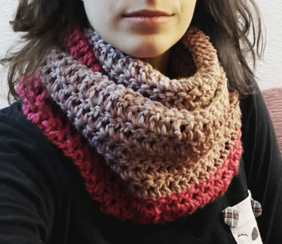 Cuello bufanda 2, Complementos, Bufandas, Crochet, Ropa, Crochet ...
