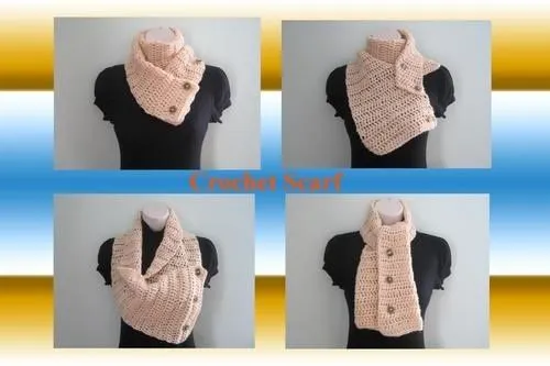 Cuello bufanda a crochet | bufandas | Pinterest | Crochet Cuello bufanda a crochet | bufandas | Pinterest | Crochet