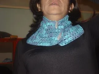 Cuello crochet