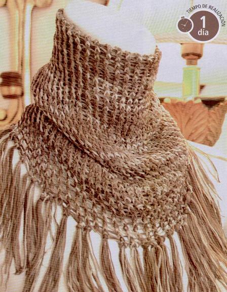 Cuellos a crochet paso a paso - Imagui