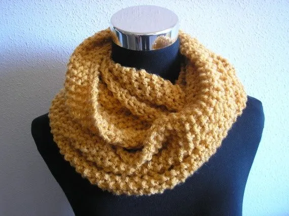 Cuello doble de punto garbanzo amarillo / Diseños Juanola ... Cuello doble de punto garbanzo amarillo / Diseños Juanola ...