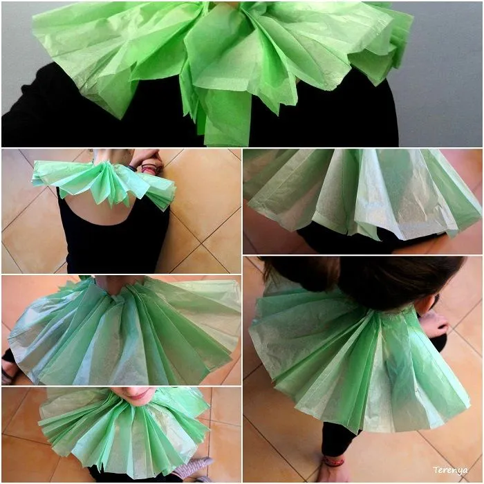 Cuello gorguera fácil con papel - By Terenya Cuello gorguera fácil con papel - By Terenya