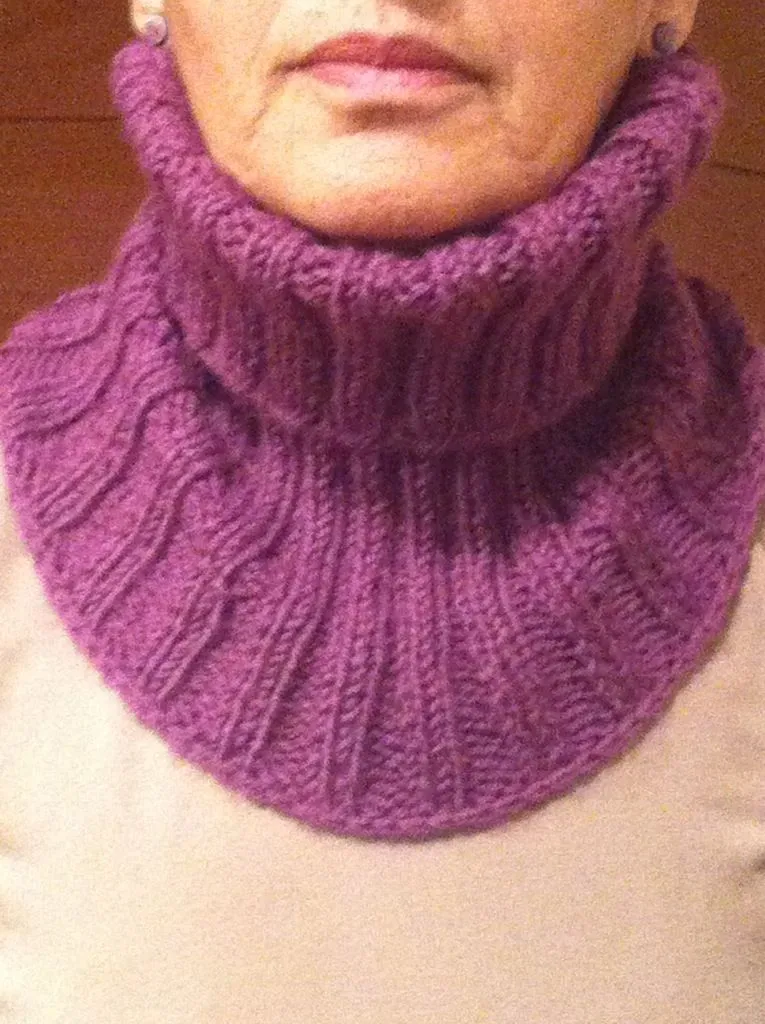 Cuello de lana pegado | artecarracedo