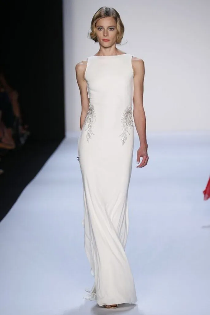 Vestidos de novia 2014 de Badgley Mischka en New York Fashion Week
