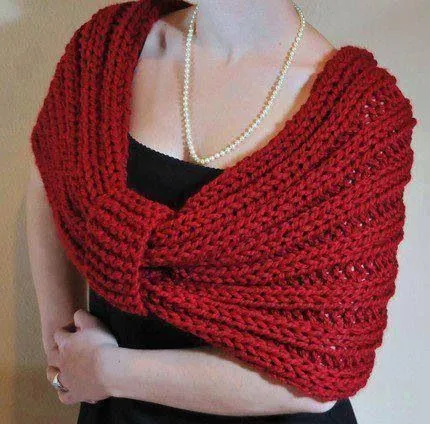 Hermosa chalina con punto resorte | CROCHET | Pinterest Hermosa chalina con punto resorte | CROCHET | Pinterest