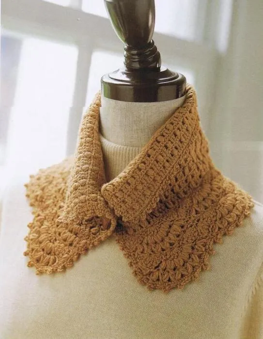 Cuellos tejidos en crochet ,patrones ~ lodijoella Cuellos tejidos en crochet ,patrones ~ lodijoella