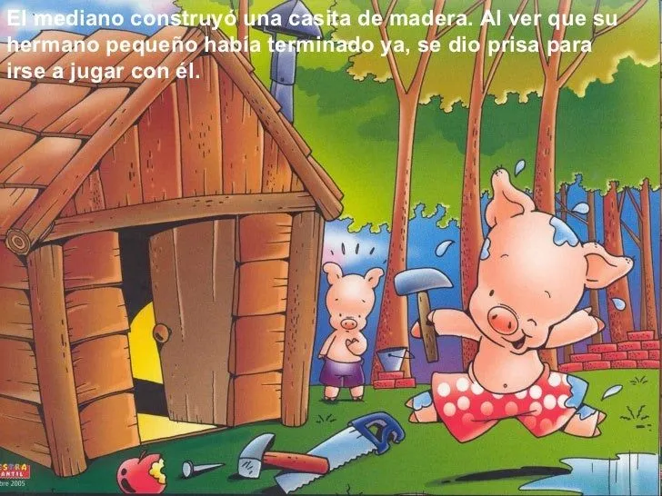 cuento &quot;Los Tres Chanchitos&quot;