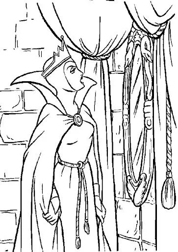 Cuento Blancanieves y los Siete enanitos para colorear ... Cuento Blancanieves y los Siete enanitos para colorear ...