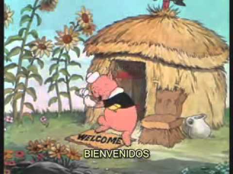 Los Tres Cerditos y El Lobo Cuento Infantil - YouTube