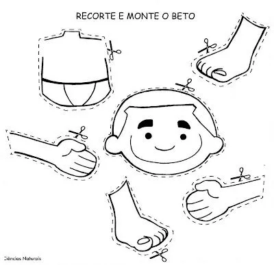 TE CUENTO UN CUENTO: Cuerpo humano para armar TE CUENTO UN CUENTO: Cuerpo humano para armar