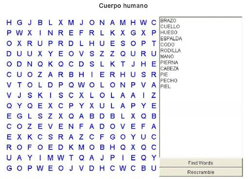 TE CUENTO UN CUENTO: Sopa de letras