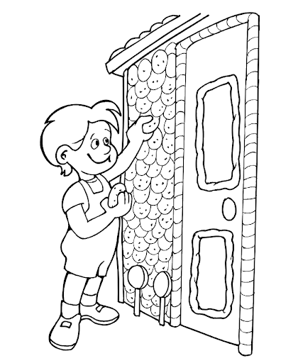 CUENTO DE HANSEL Y GRETEL PARA COLOREAR | Dibujos para colorear CUENTO DE HANSEL Y GRETEL PARA COLOREAR | Dibujos para colorear
