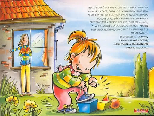 CUENTO INFANTIL BEA NO OBEDECE PARA IMPRIMIR CUENTO INFANTIL BEA NO OBEDECE PARA IMPRIMIR