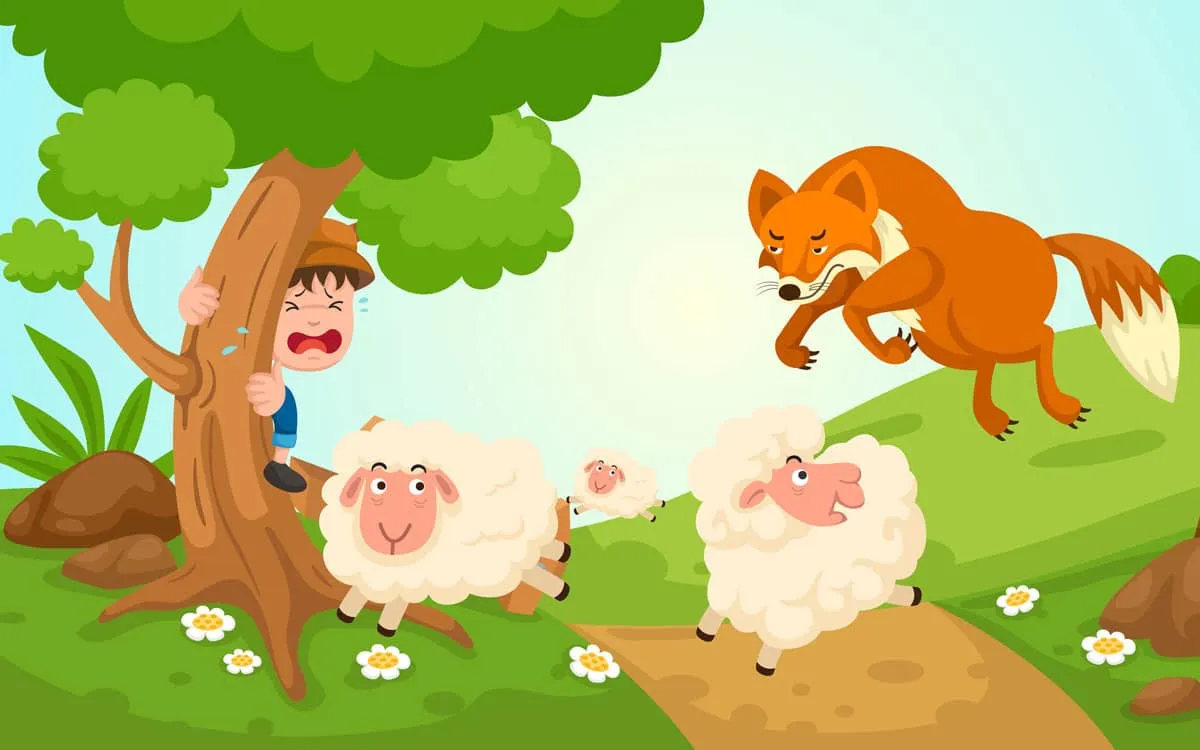 Cuento infantil: ¡Que viene el lobo! - Etapa Infantil Cuento infantil: ¡Que viene el lobo! - Etapa Infantil