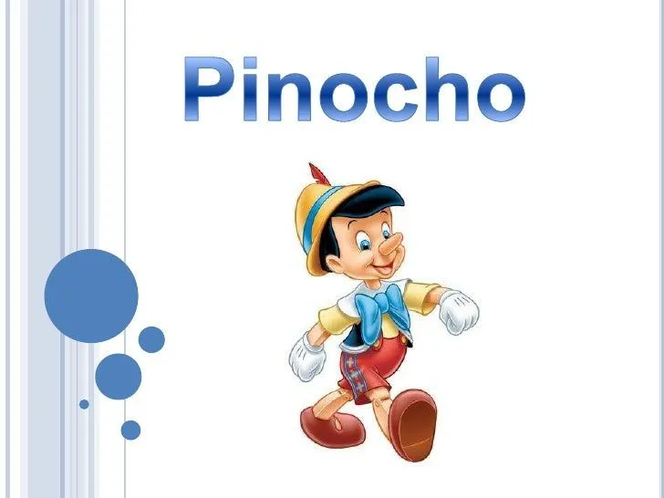 Cuento pinocho adaptado
