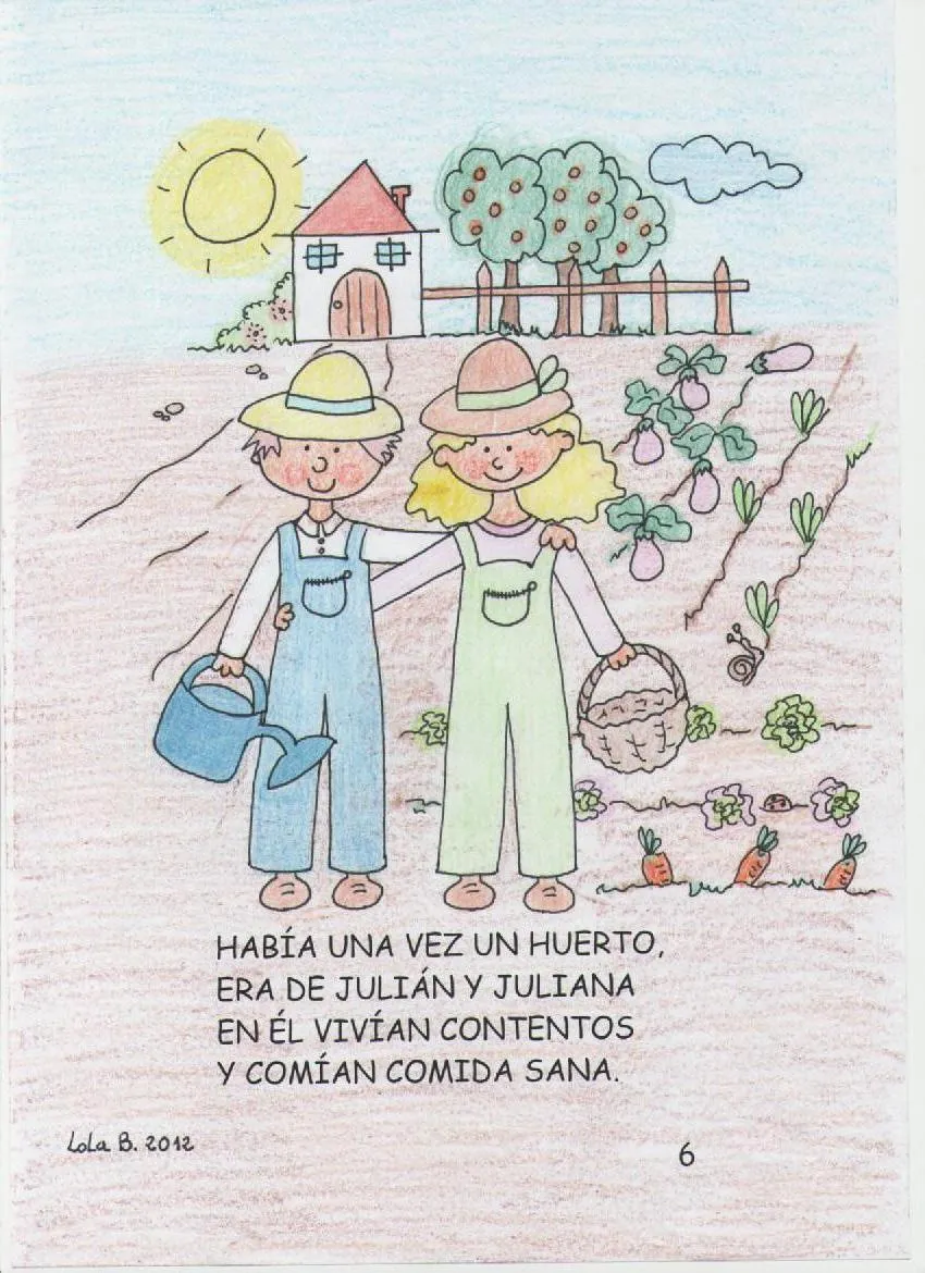 CUENTO "EL HUERTO DE JULIÁN Y JULIANA | EL HUERTO ESCOLAR CUENTO "EL HUERTO DE JULIÁN Y JULIANA | EL HUERTO ESCOLAR
