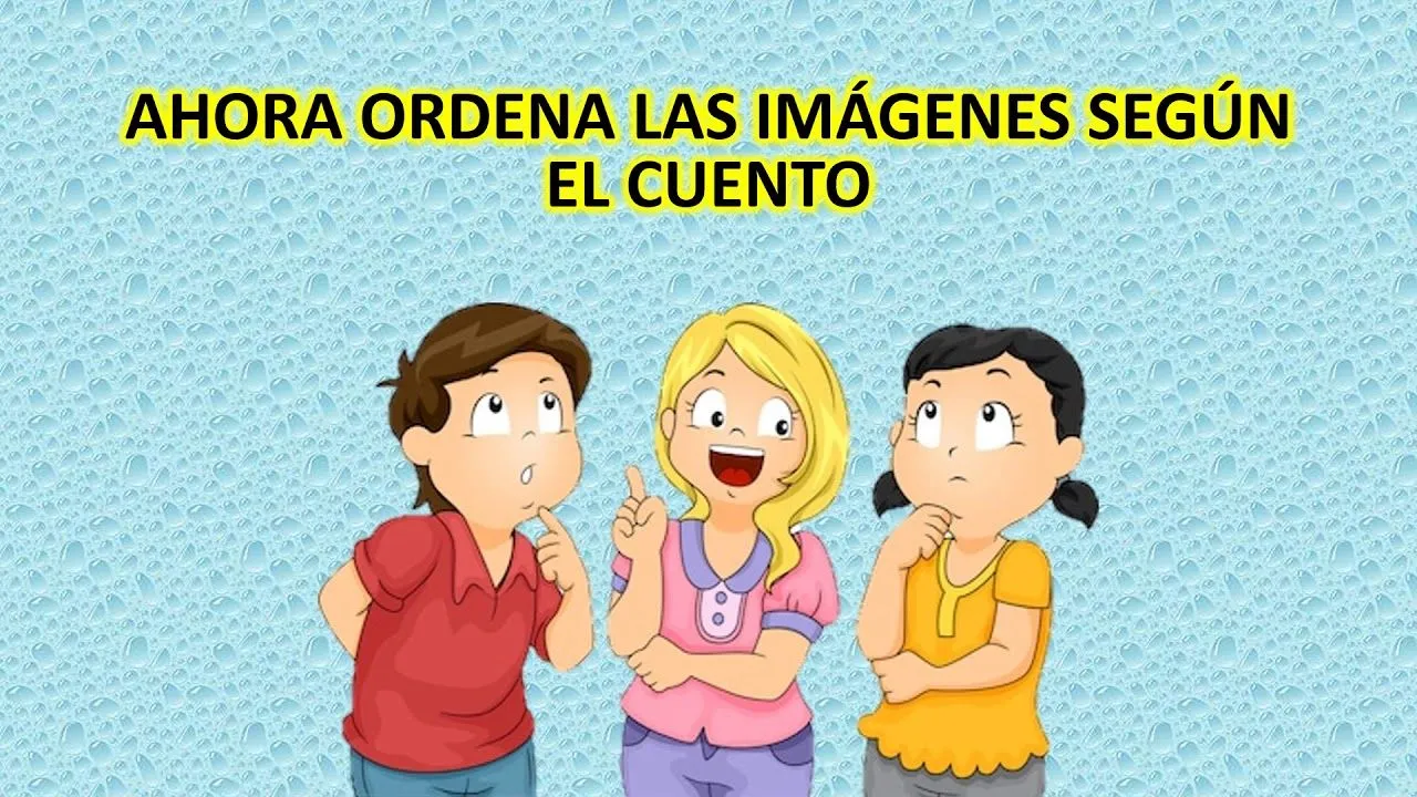 CUENTO EN SECUENCIAS PARA ORDENAR - YouTube