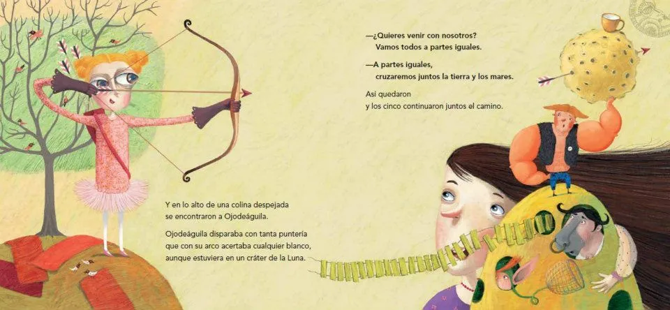 Cuento a la vista! recomienda 'A partes iguales' | Libros de Darabuc