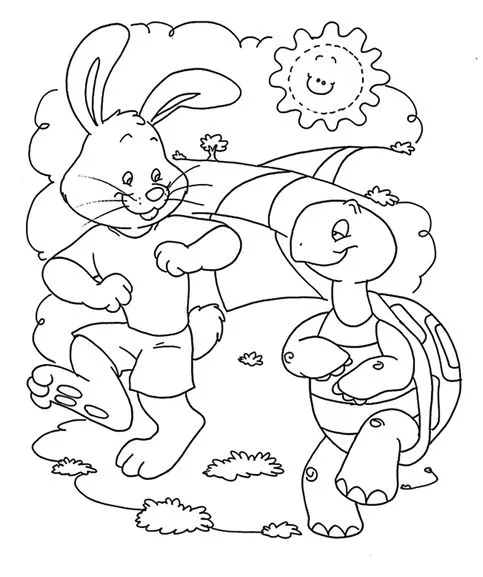 2 tortugas para colorear - Imagui