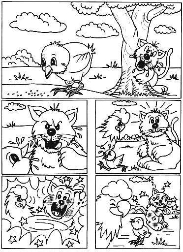 Secuencias de cuentos para colorear e imprimir - Imagui