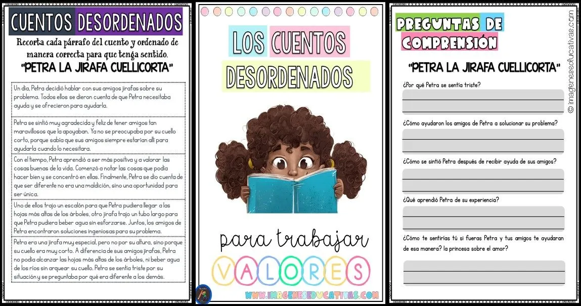 LOS CUENTOS DESORDENADOS – Imagenes Educativas LOS CUENTOS DESORDENADOS – Imagenes Educativas